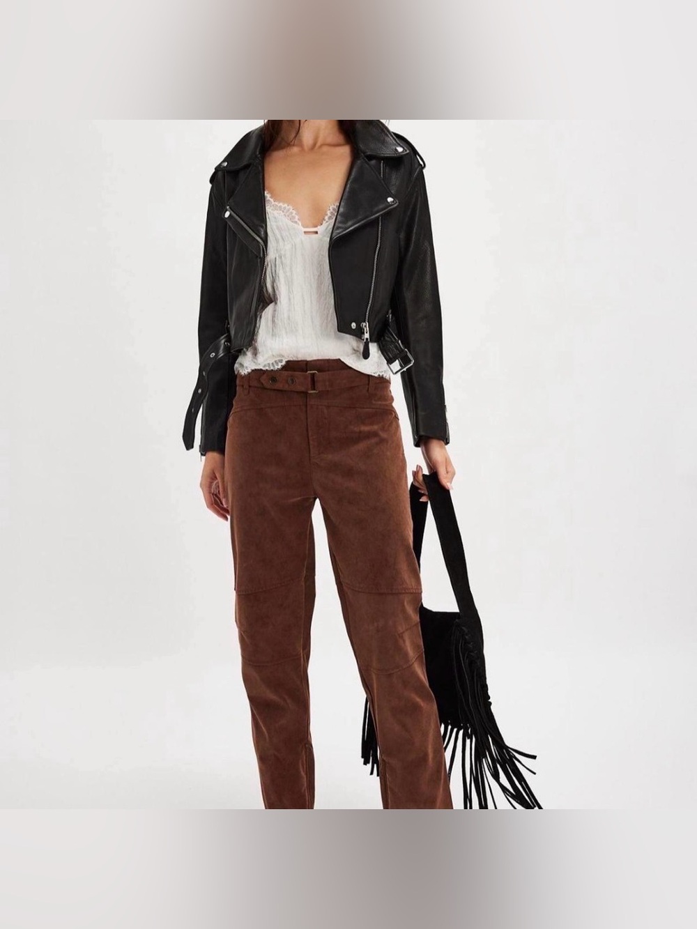 ✨NWT we the Free Titan Vegan Suede Pants 26 ✨